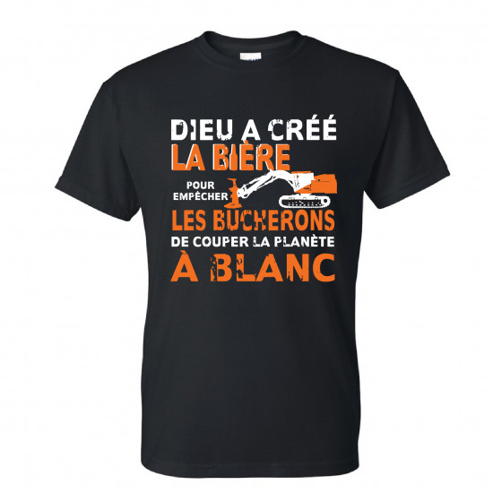 T-Shirt Modèle "Bucheron" 