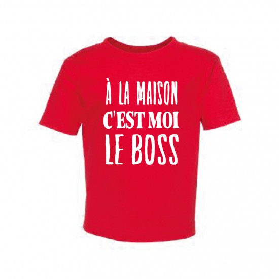 T-Shirt Enfant "Le Boss"