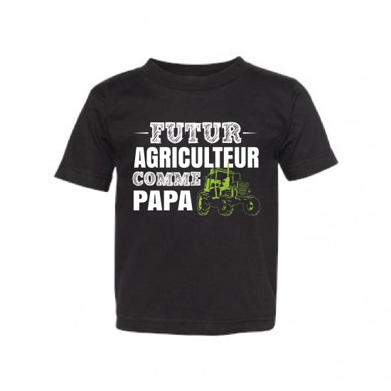 T-Shirt Enfant "Futur agriculteur"