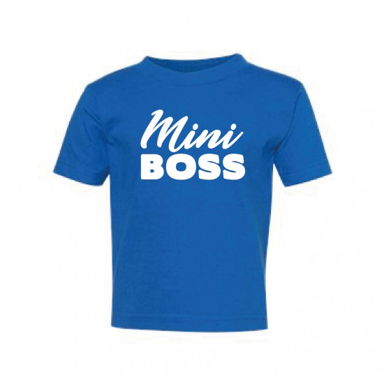 T-Shirt Enfant "Mini Boss"